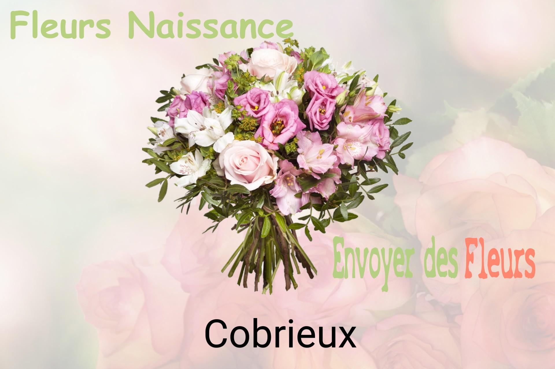 Bouquet de fleurs de naissance livré à Cobrieux